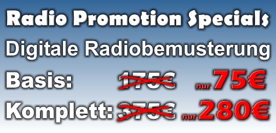 Radio Bemusterung Spezial Preis
